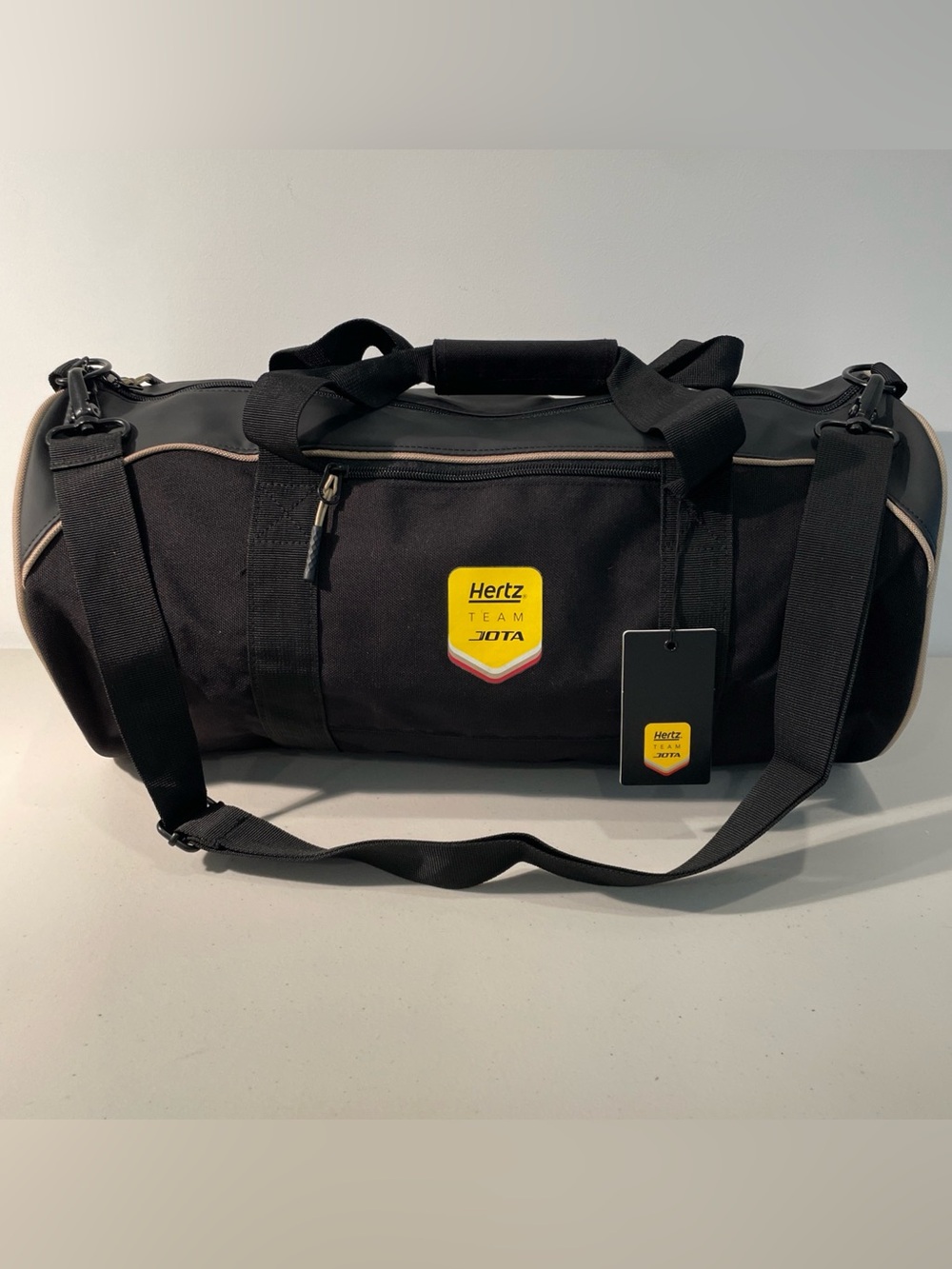 Hertz Team Jota Official WEC Gym Duffel Carryall Bag Gymbag Black NWT